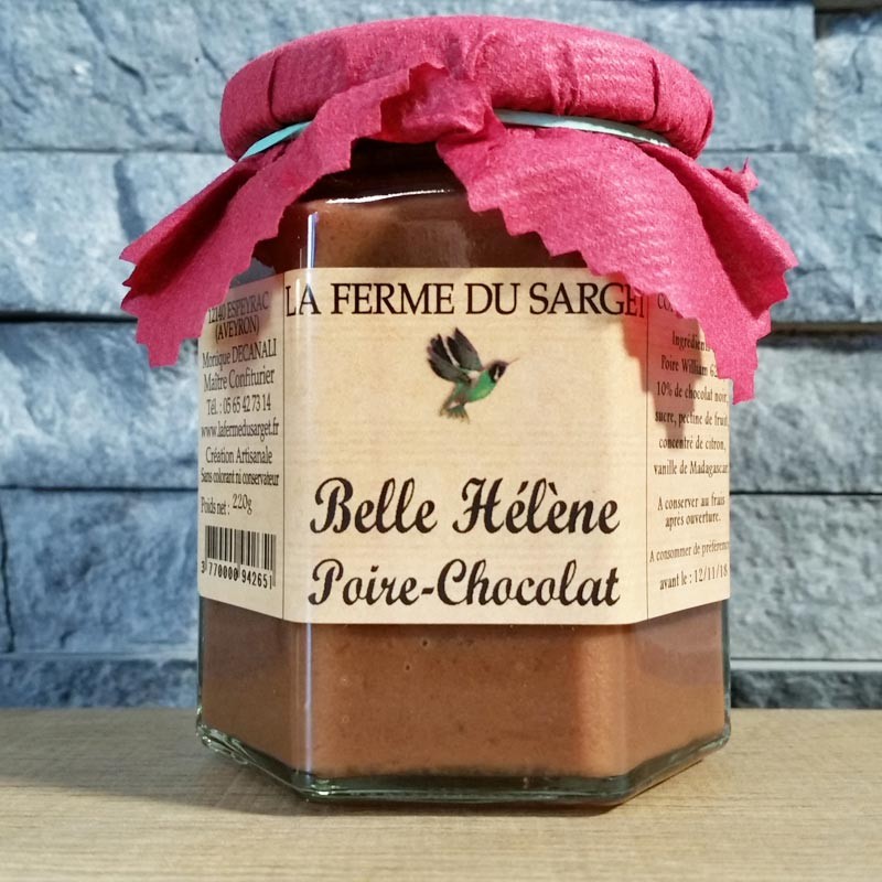 Poire chocolat Belle Hélène