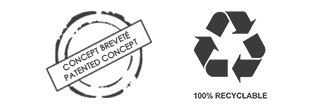 Logos brevet et recyclage